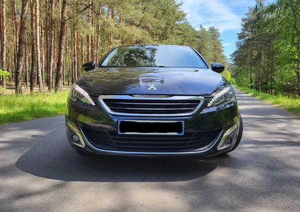 Peugeot 308 cena 31999 przebieg: 155000, rok produkcji 2014 z Września małe 326